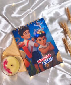 Caderno de Pintura Personalizado